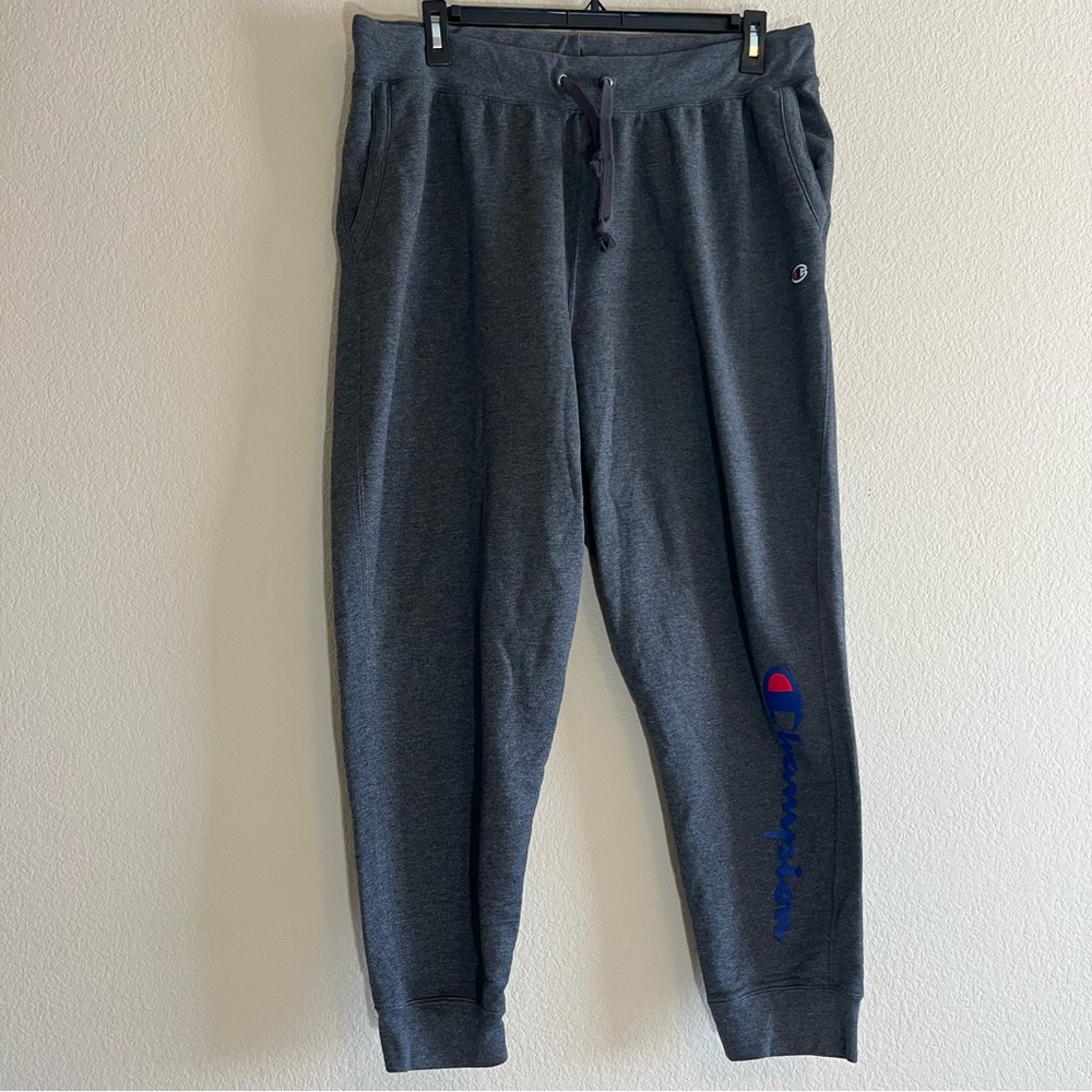 Champion Grey Joggers Size 3X Women's Athletic Wear 2 Front Pockets
